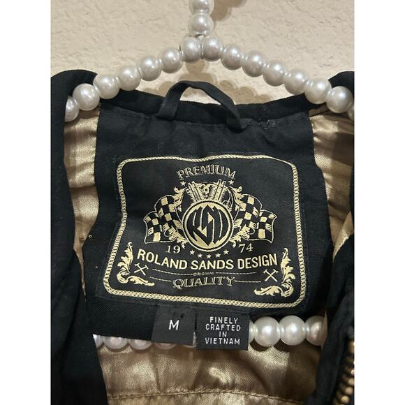 Roland Sands Design Jacket Women's Size Medium Motorcycle Utility Padded Coat - Picture 3 of 12